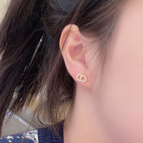 Dors Giản dị CD hoa tai Nhỏ Vàng bông  tai nữ