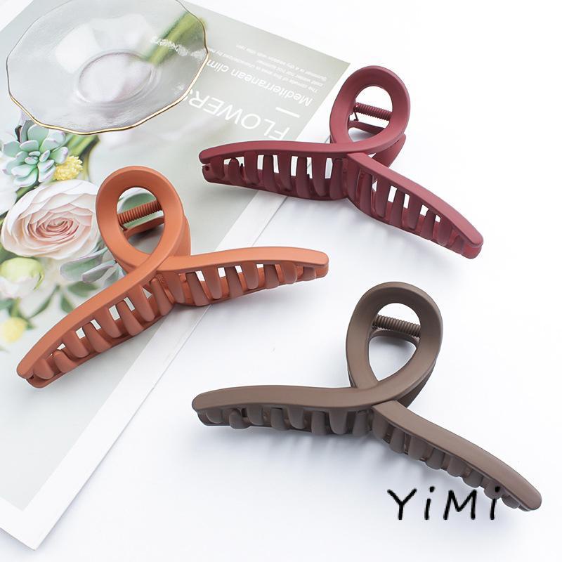 Kẹp Tóc Cỡ Lớn Thiết Kế Đơn Giản Phong Cách Hàn Quốc