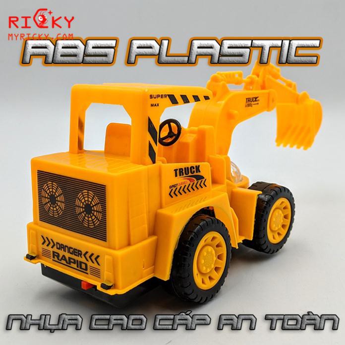 Xe múc nhạc đèn lái tự động TRUCK TOY