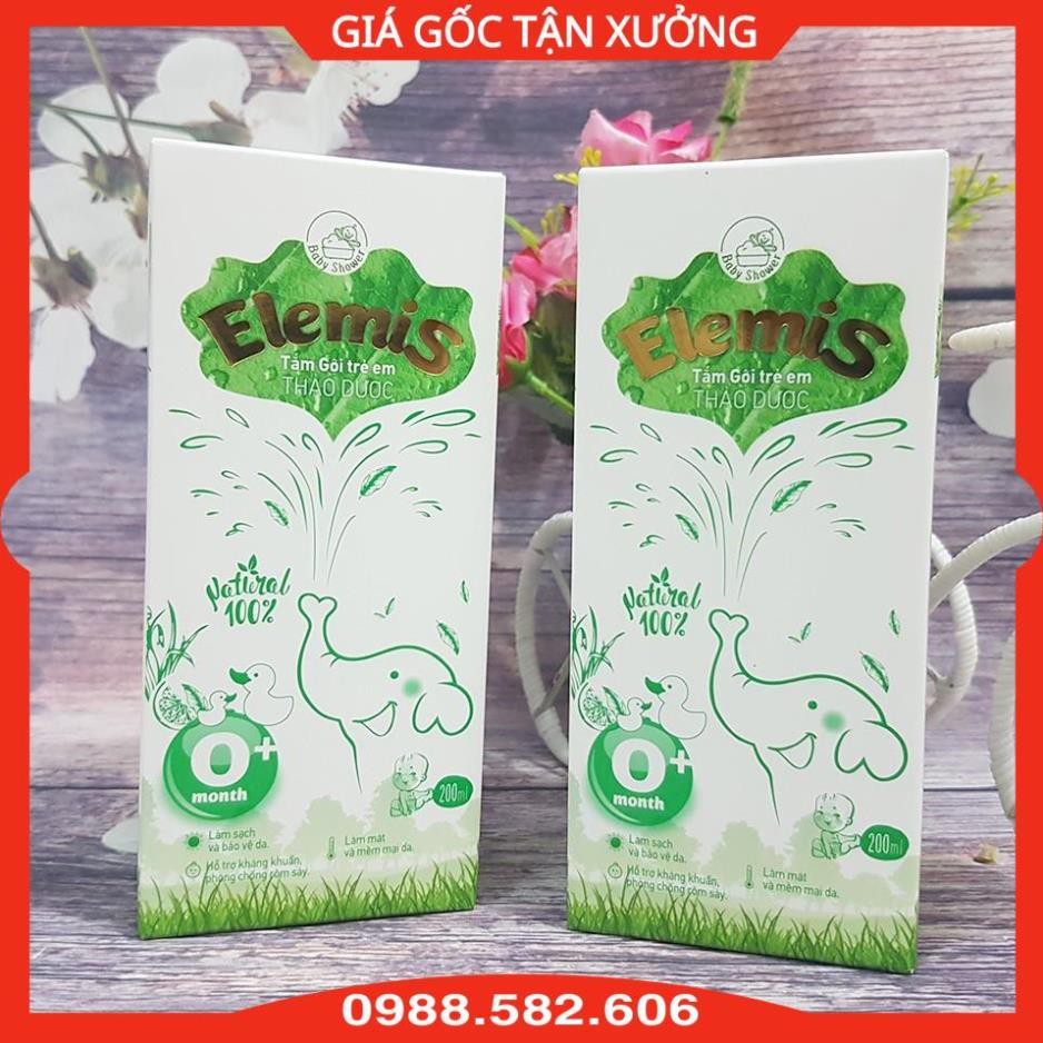 Sữa Tắm Thảo Dược Elemis Cho Trẻ Sơ Sinh Và Trẻ Nhỏ 200ml - 8936058820418