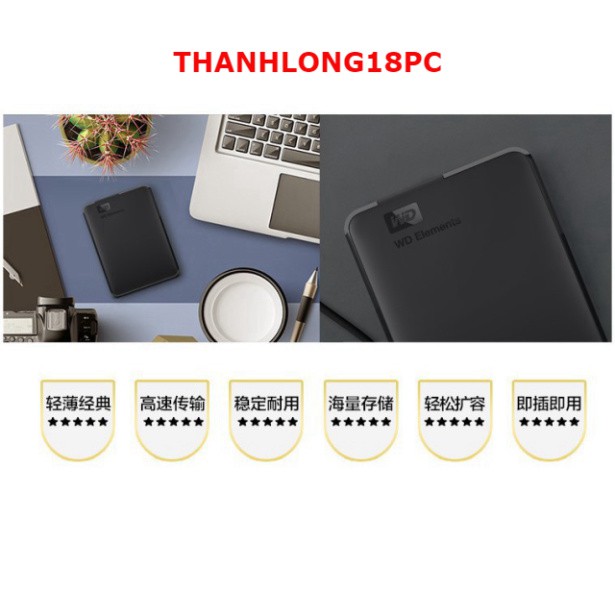 Hộp Đựng Ổ Cứng HDD Box WESTERN Chuẩn Sata 2.5 - Usb 3.0 | BigBuy360 - bigbuy360.vn