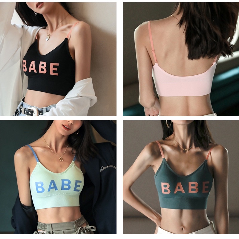 Áo Bra Nữ 2 Dây Mẫu Mới Siêu Xinh BABE