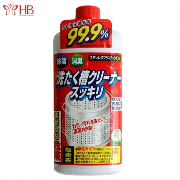 Nước tẩy lồng giặt Rocket Soap 550ml Nhật Bản - Mỹ phẩm H&B