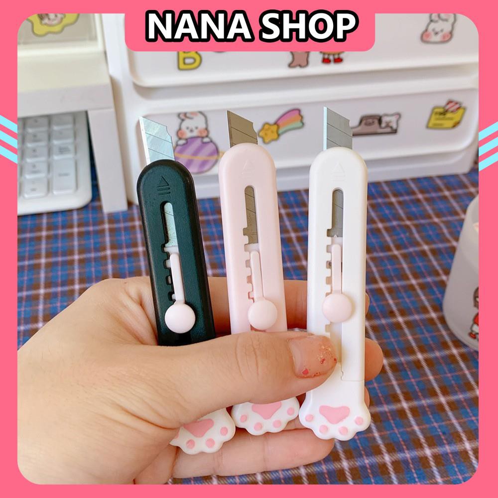 [ĐƯỢC LỰA MÀU] Dao Rọc Giấy Hình Chân Mèo - NANA Accessories