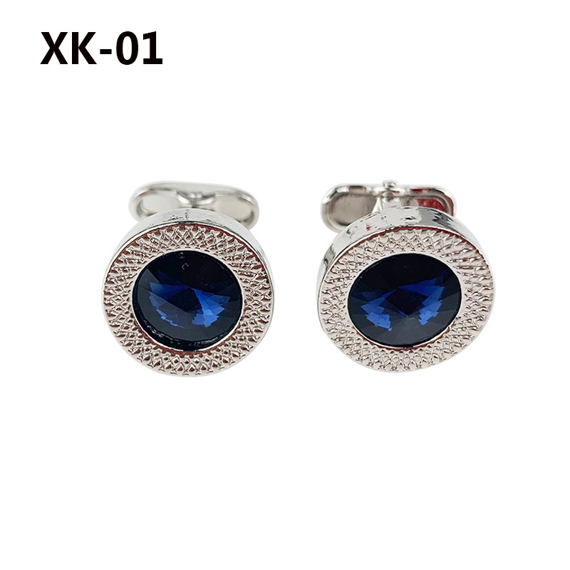 EFAN Khuy Măng Sét Bằng Kim Loại Phong Cách Pháp Lịch Lãm Cho Nam XK01-25