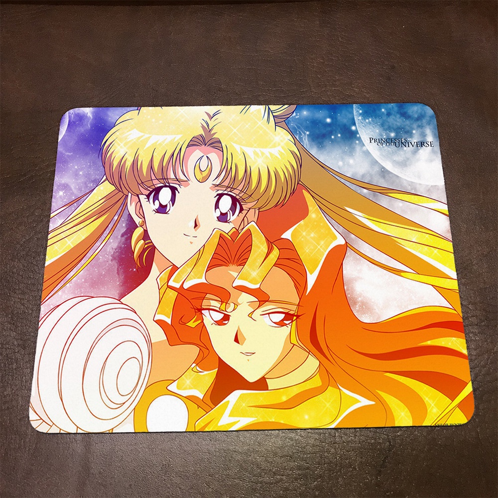 Lót chuột máy tính Anime Sailor Moon Wallpapers 1 Mousepad cao su êm ái. Nhận in theo yêu cầu