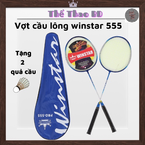 Vợt cầu lông,cặp vợt cầu lông siêu rẻ,tặng kèm quả cầu,Ống cầu hải yến x6,x12