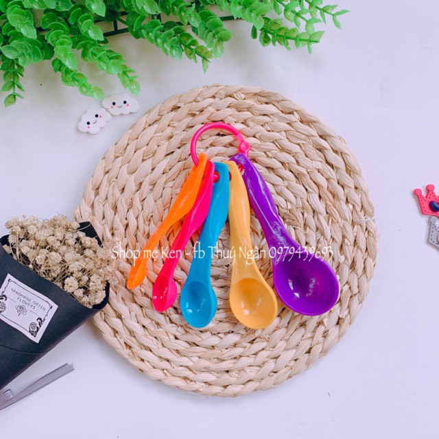 Set 5 muỗng đong gia vị