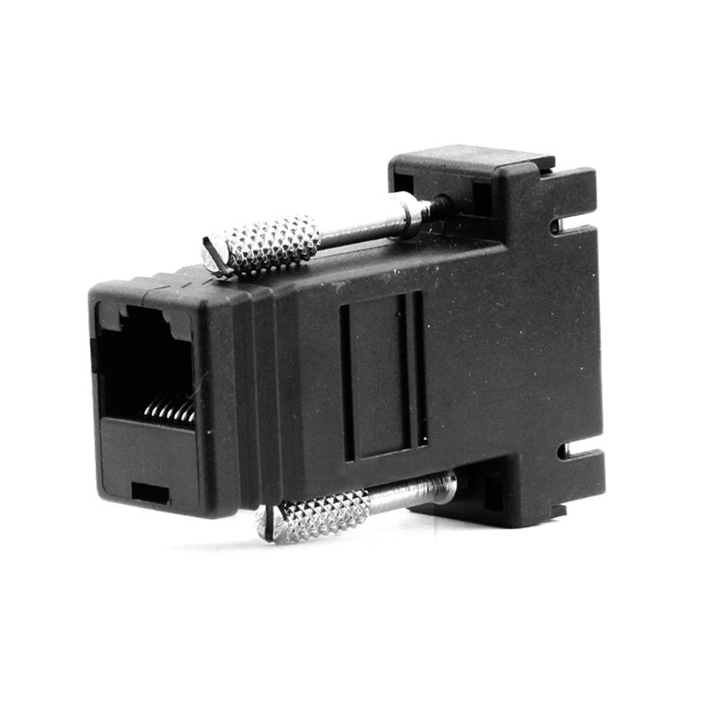 Đầu Chuyển Đổi Vga Sang Lan Cat5 Cat5e / 6 Rj45