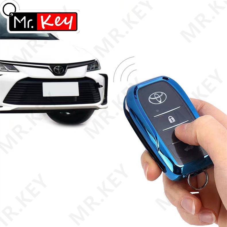 TOYOTA Ốp Bảo Vệ Chìa Khóa Xe Hơi Bằng Tpu Thiết Kế Sang Trọng Cho Fro Vios Yaris Camry RAV4 GEN4