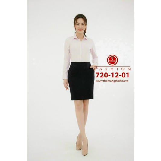 Áo Thái Hoà mã 720 cao cấp màu hồng phấn