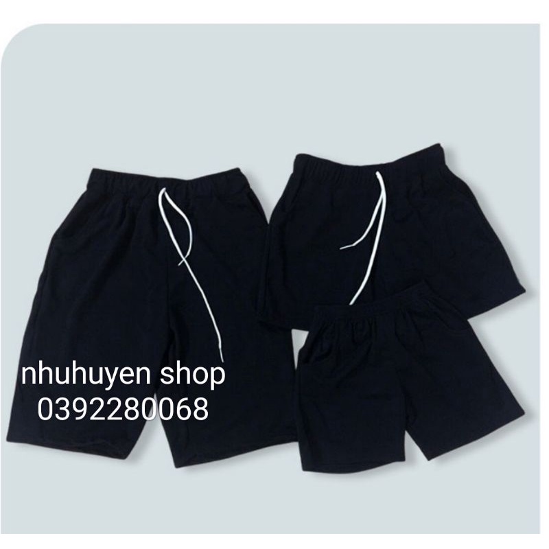(hàng có sẵn - kho HCM) quần đen, quần đôi nam nữ, gia đình - bộ đi biển kate thái 1 - bộ trái cây gia đình