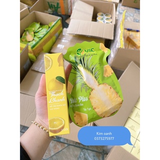 Kẹo dứa plus giảm cân túi 7 viên( 5 gói tặng 1 thạch )