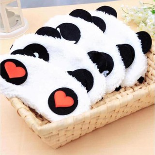 Bịt mặt đi ngủ hình gấu trúc dễ thương - Có sẵn