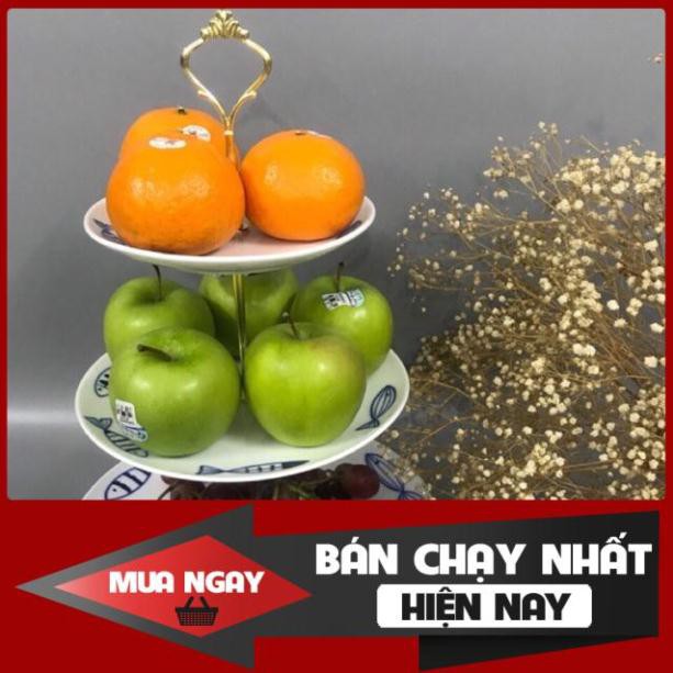 [SP BÁN CHẠY] Đĩa tầng đựng hoa, quả, bánh sinh nhật Bát Tràng