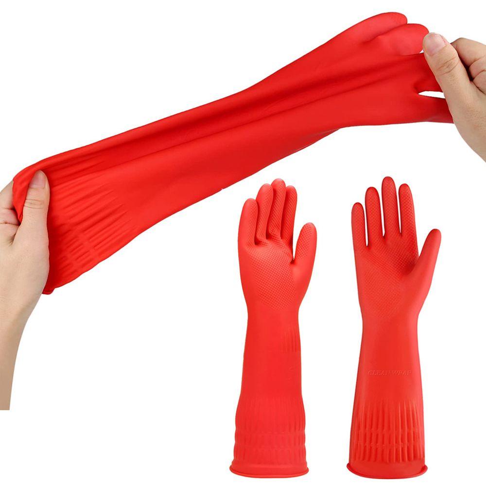 Găng Tay Cotton Lót Vải Bền Chống Nước Dùng Rửa Chén