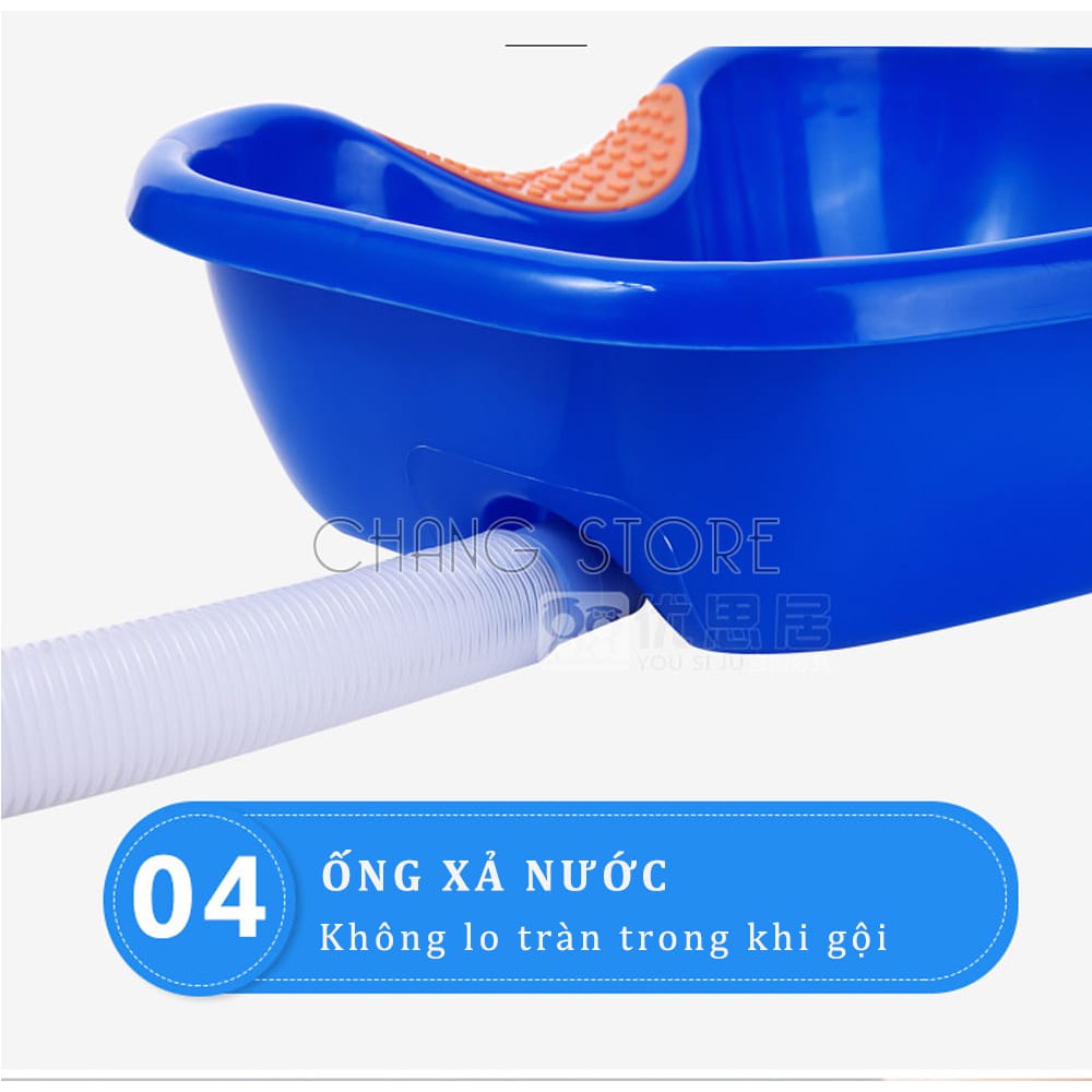 Chậu, Máng Gội Đầu Cho Bà Bầu, Người Già, Bồn Gội Đầu Cho Người Bệnh, Trẻ Em Siêu Tiện Lợi