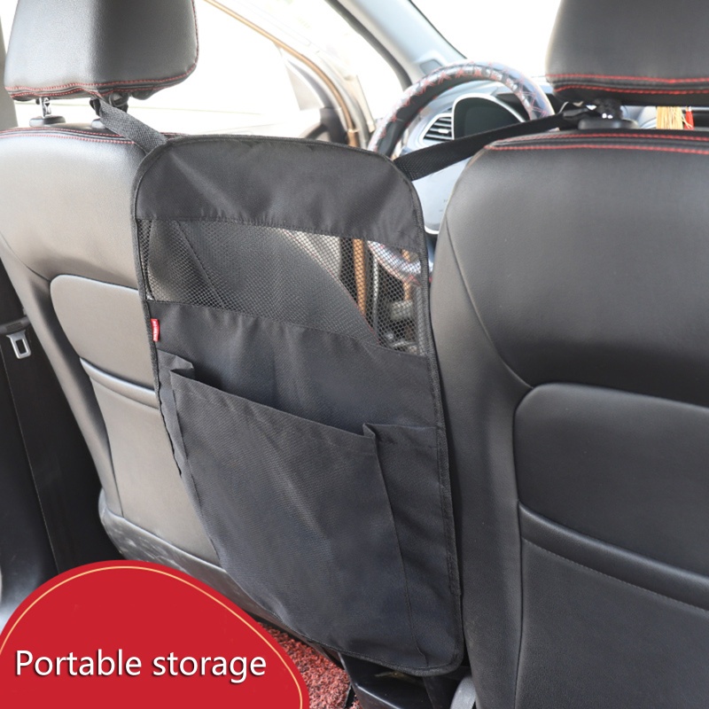Túi Đựng Đồ Treo Sau Ghế Xe Hơi Nhiều Ngăn Chống Thấm Nước Kích Thước 39cmx59cm