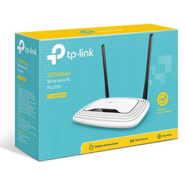 Bộ Phát Wifi TpLink TL-WR841N 2 Anten, 300Mbps, Chuẩn N Chính Hãng