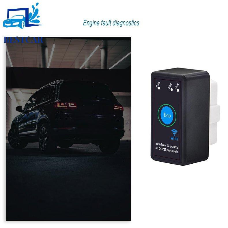 Thiết Bị Phát Wifi Obd2 V2.1 Không Dây Có Công Tắc Elm327