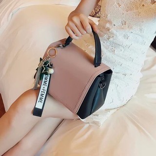 Túi đeo chéo nữ Q5822 (Sẵn màu vàng, hồng, đen, xanh)
