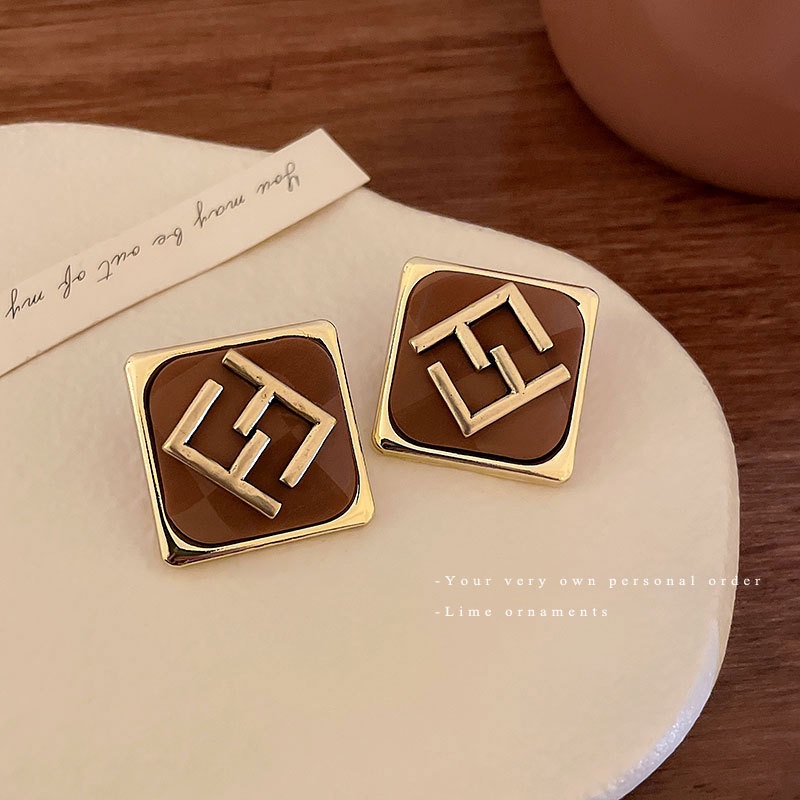 Bông Tai Hình Vuông Sang Trọng Dành Cho Nữ 2022