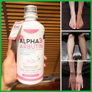 Sữa tắm trắng da Alpha Arbutin Collagen 350ml Thái Lan - Chính hãng