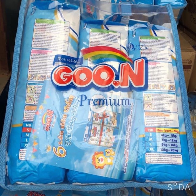 (MUA 2 TẶNG 1)BỈM GOON  DÁN NEWBORN 42 VÀ DÁN S36