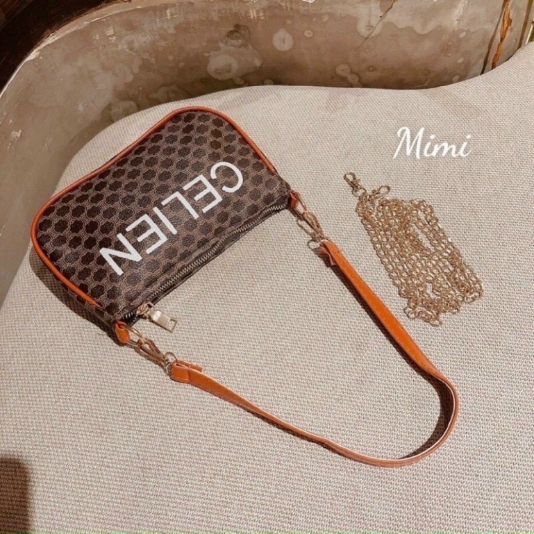 Túi Cắp Nách Nâu Hàng Đẹp