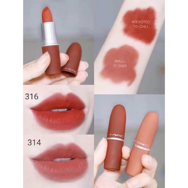 (quynhthu641) Son môi Mac Powder Kiss Lipstick
