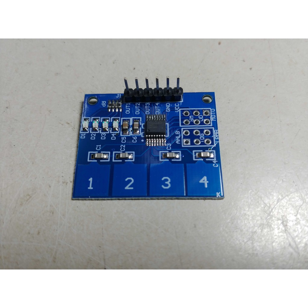Module cảm biến chạm 4 phím TTP224