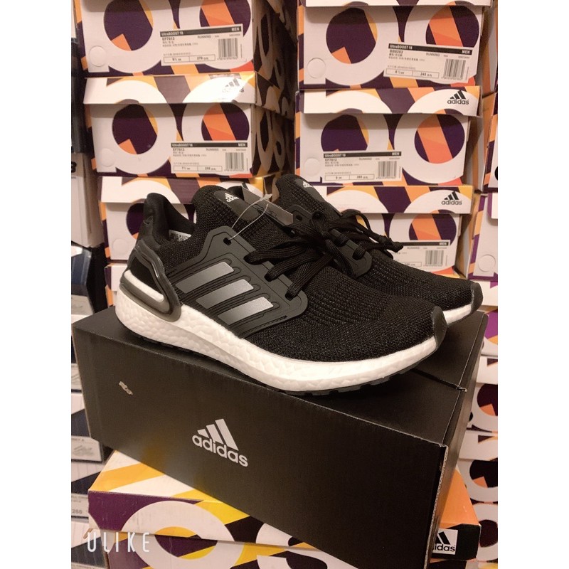 Giày Ultra boost chạy bộ 6.0 mới nhất đen trắng đỏ