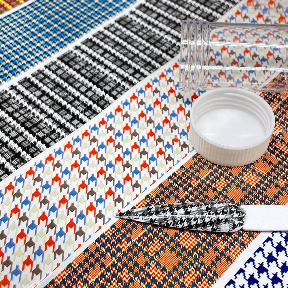 Giấy Dán Móng Tay Nghệ Thuật Nhiều Màu Phong Cách Hàn Quốc