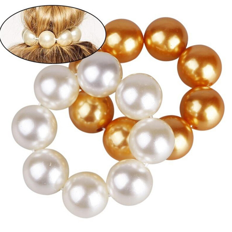 Dây buộc tóc đính đá kiểu dáng thời trang cho nữ