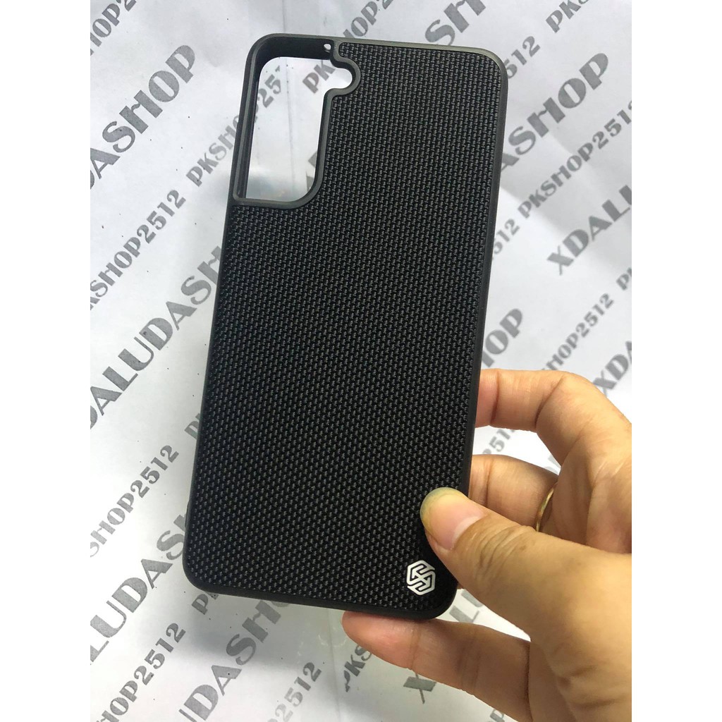 Ốp Lưng Samsung Galaxy S21 Plus Dạng Vải Hiệu Nillkin TexTured