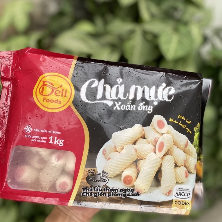 Chả mực xoắn ống lacu chiên hoặc thả lẩu, làm mỳ trộn - ảnh sản phẩm 9