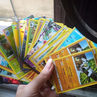 combo 25 thẻ sưu tầm pokemon