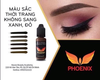 Mực phun xăm không cần khử thâm Phoenix