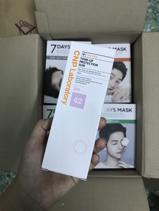 [DATE 2021] Kem chống nắng CNP + mask Mediheal