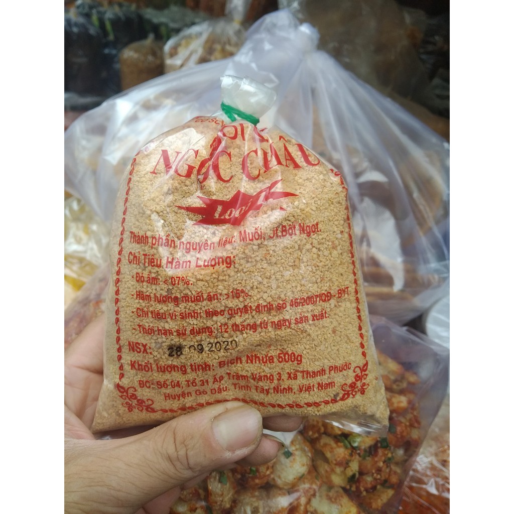 [HCM] 500gram Muối tôm loại 1