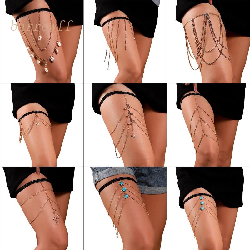 Chuỗi Vòng Đeo Chân Nhiều Lớp Phong Cách Boho Quyến Rũ Cho Nữ