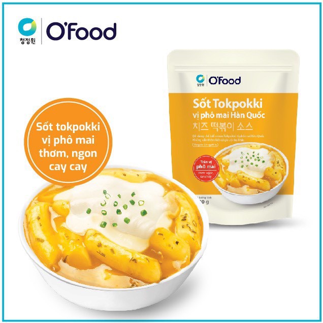 Sốt tokpokki O'food Hàn Quốc (120g)