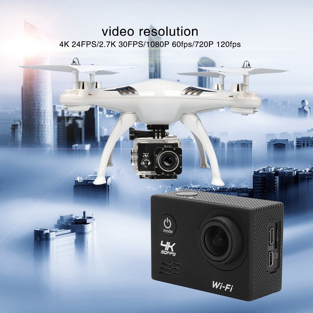 Bộ Camera Hành Động 1080P Sj7000 Với 4 Màu Sắc Đa Dạng