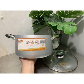 Nồi canh nắp kính Hợp kim nhôm Supor H07005-5 (24cm)