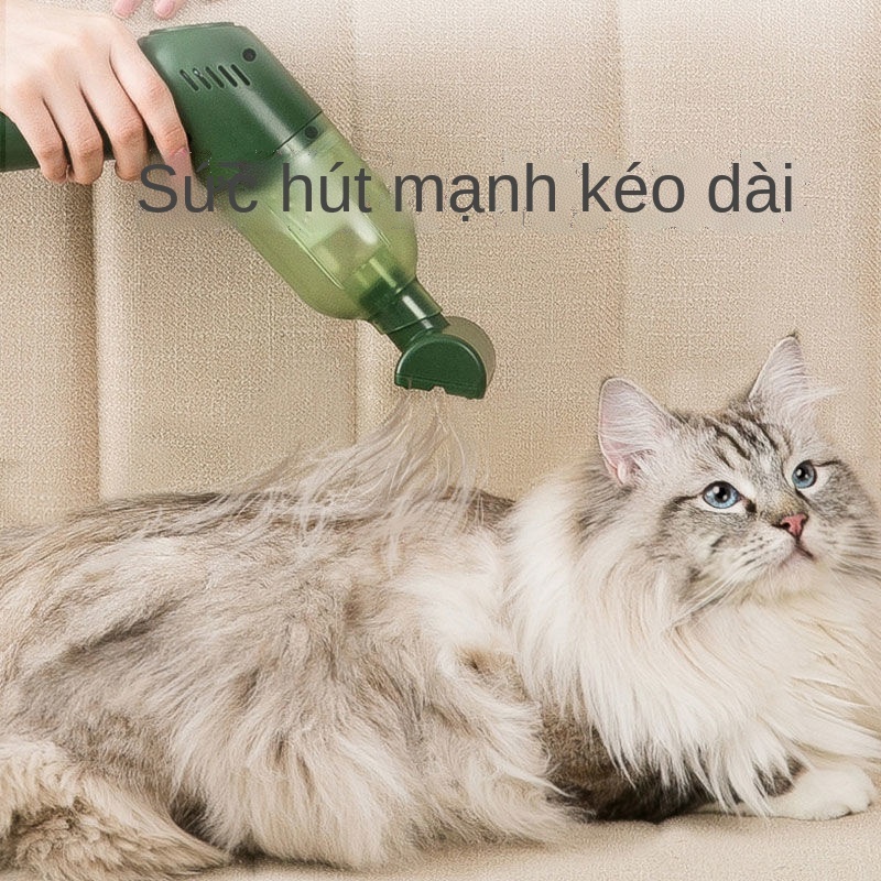 ☋☊Mèo máy làm sạch lông giường lông chó điện thiết bị tẩy lông vật nuôi gia đình máy hút bụi tạo tác loại bỏ lông