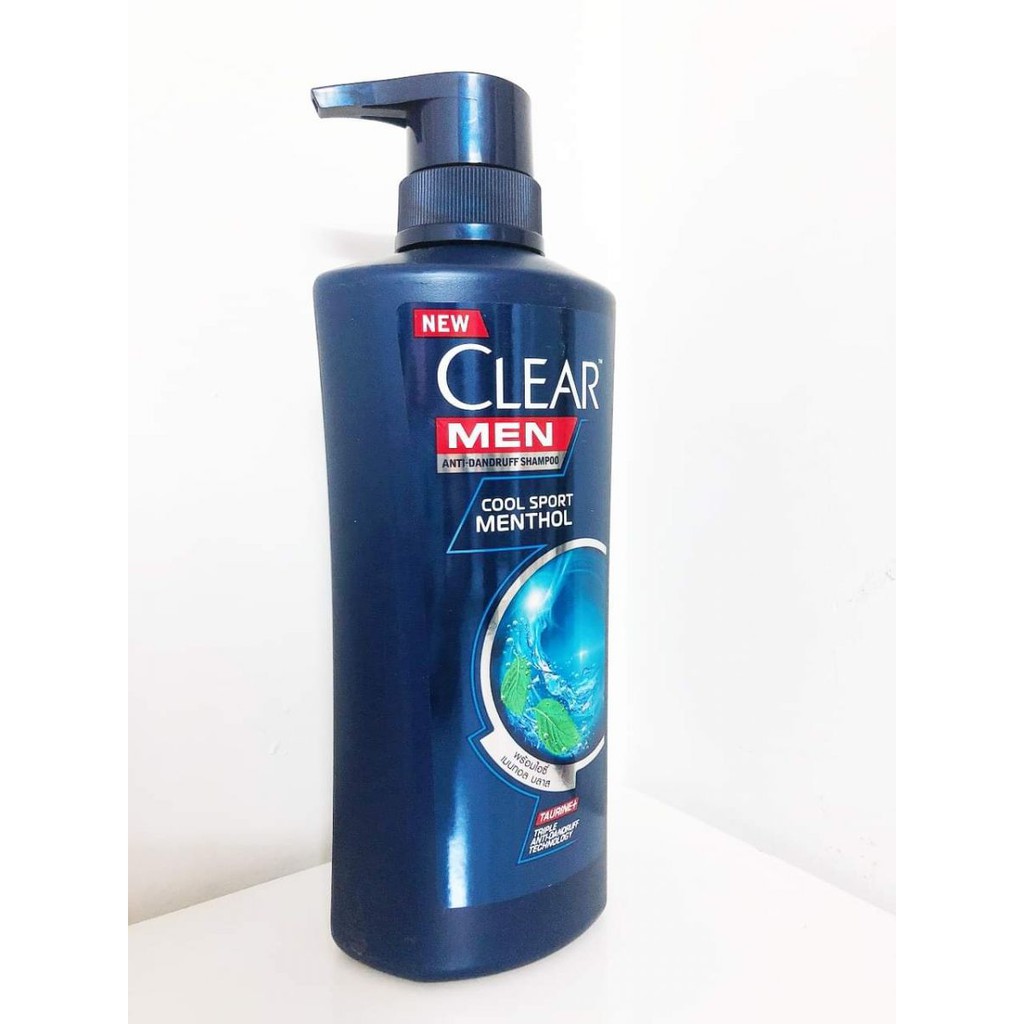 Dầu gội Clear Men bạc hà 450ml