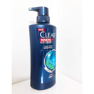 Dầu gội Clear Men bạc hà 410ml