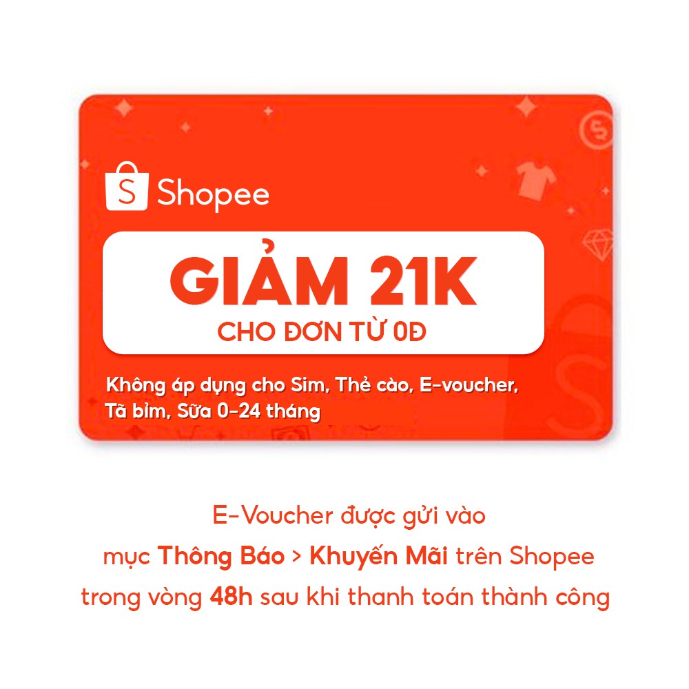 Mã giảm 21K cho khách hàng mới