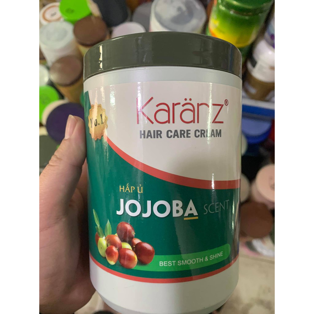 KEM Ủ TÓC HẤP DẦU TINH CHẤT JOJOBA KARANZ 1000ML