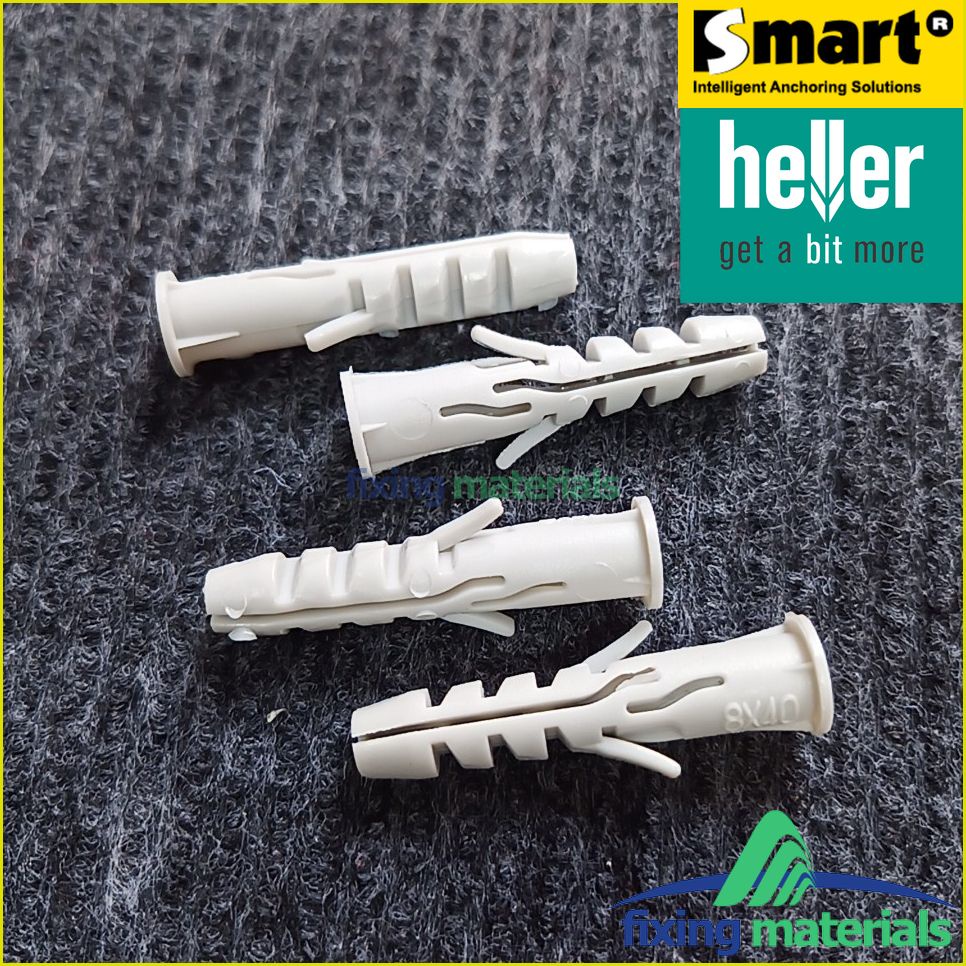 KM đặc biệt: Mũi khoan HELLER 2 ngạnh 8x160 tặng 4 con tắc kê cao cấp M8x40 hiệu SMART, nhập khẩu EU